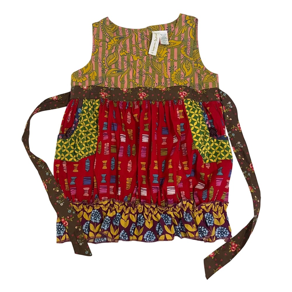 MATILDA JANE Size 10 RED JESTER SHASTA BUBBLE TOP Paint By Numbers